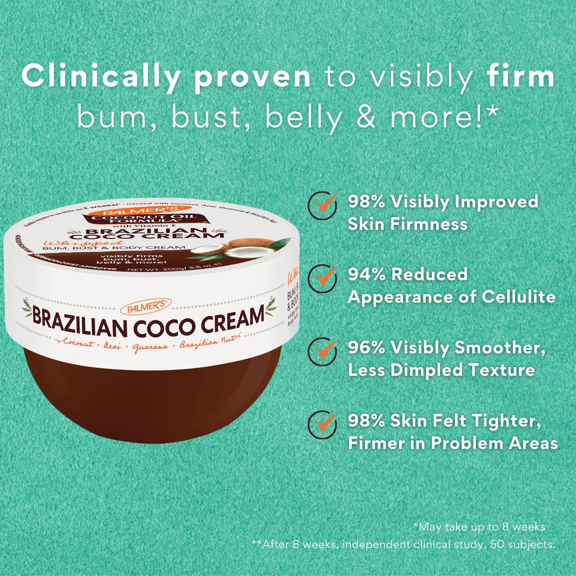 Palmer's Brazilian Coco Whipped Body Cream 250g - Image 5