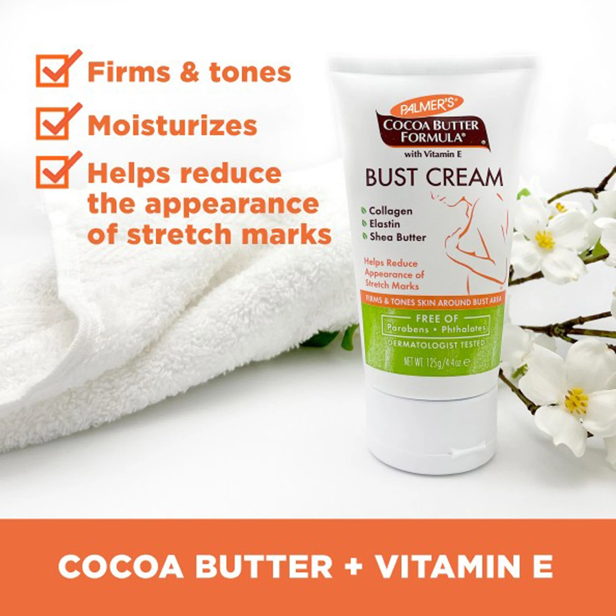 Palmer's Cocoa Butter Bust Cream 125g - Image 3