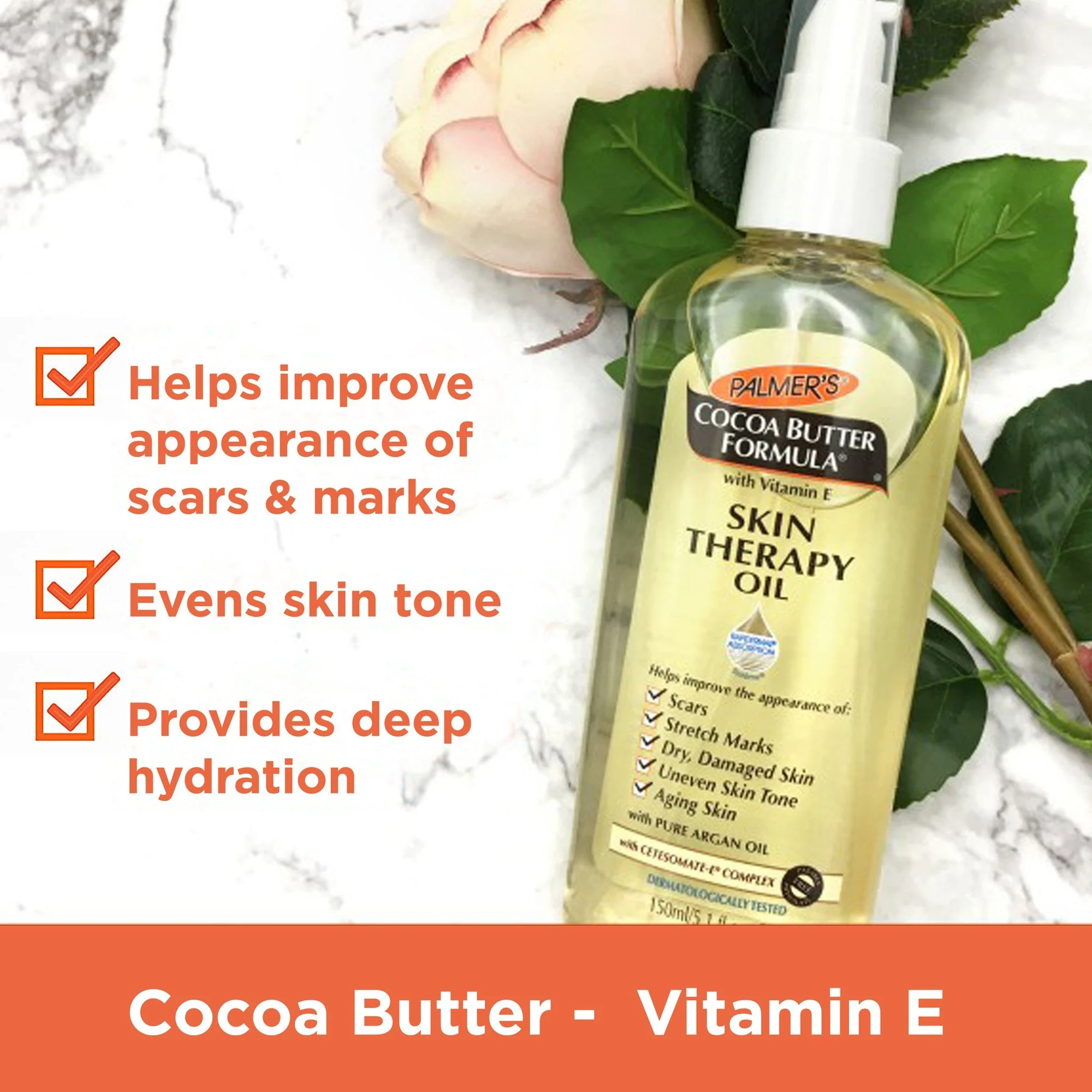 Palmer's Cocoa Butter Skin Therapy Oil 150ml - Image 4