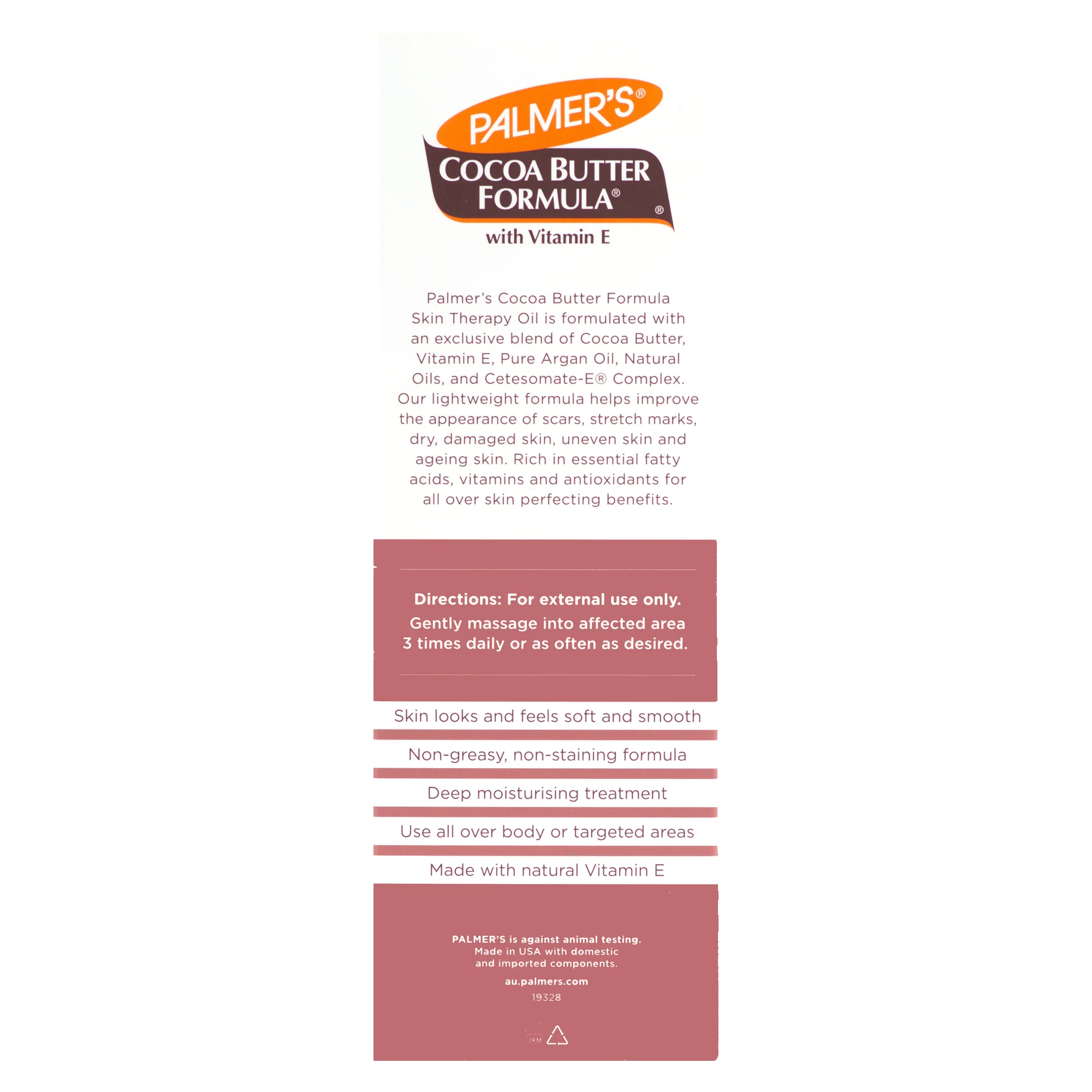 Palmer's Cocoa Butter Skin Therapy Oil Rosehip Scent 150ml - Image 4