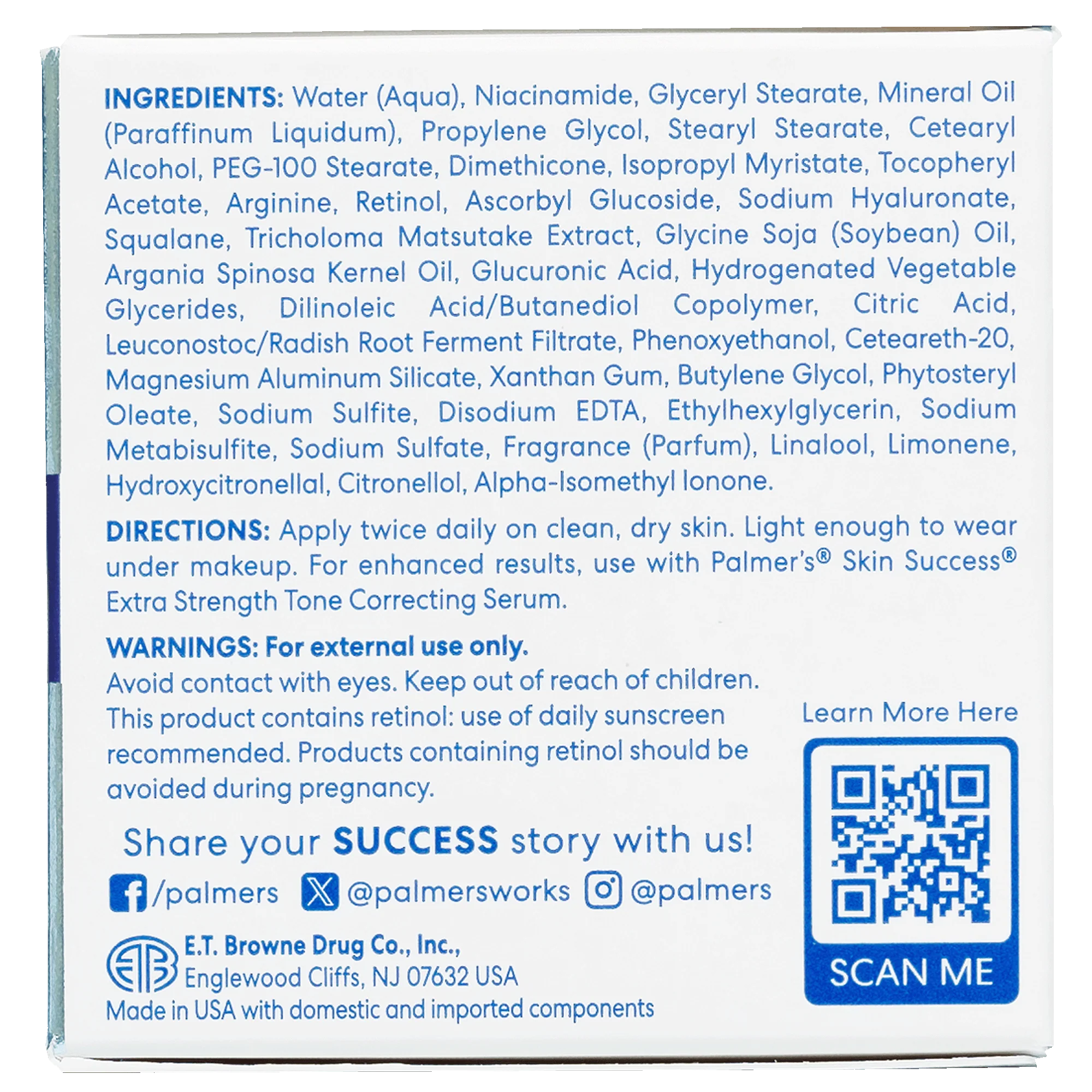 Palmer's Skin Success Extra Strength Tone Correcting Cream 75g - Image 7