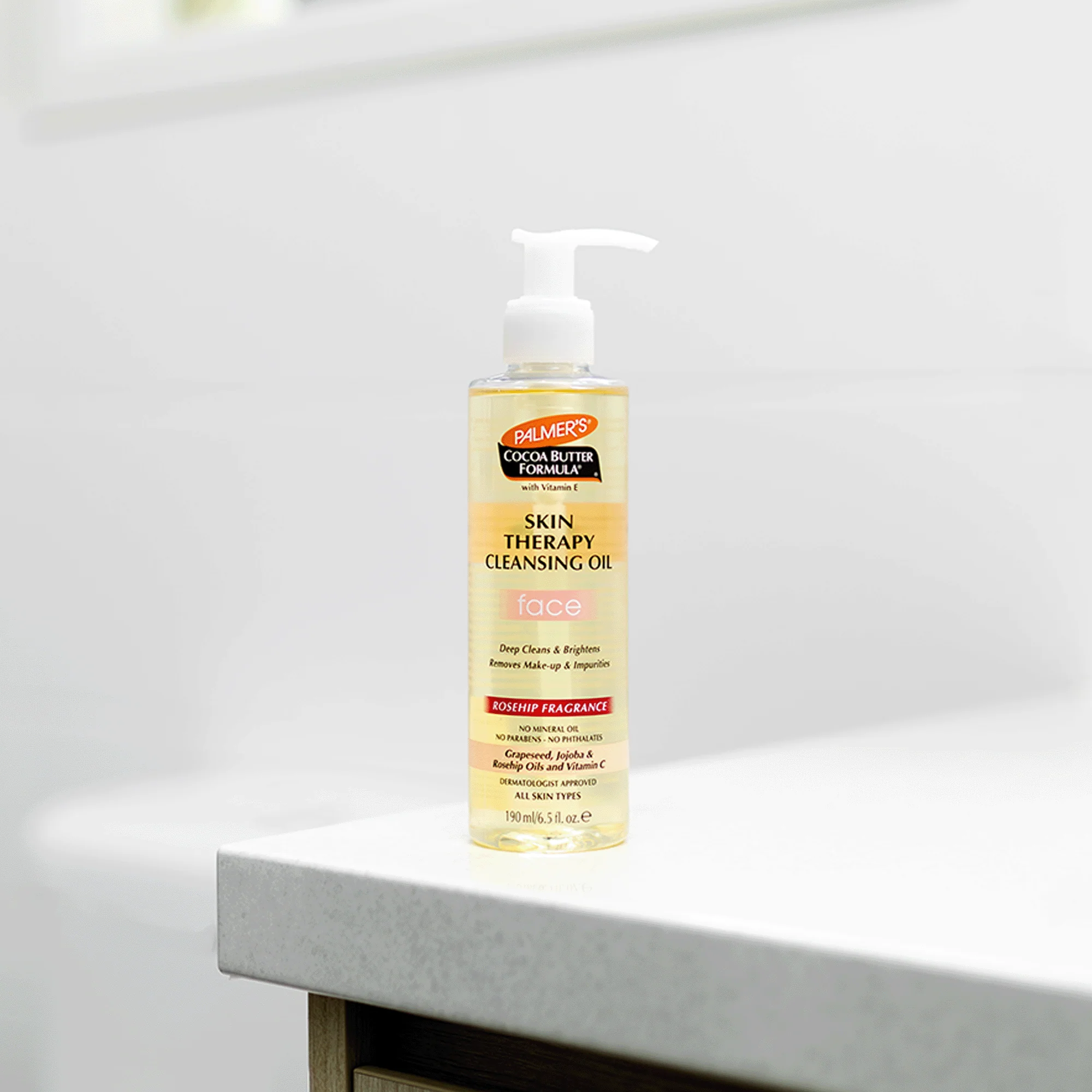 Palmer's Skin Therapy Cleansing Oil for Face 190ml - Image 3