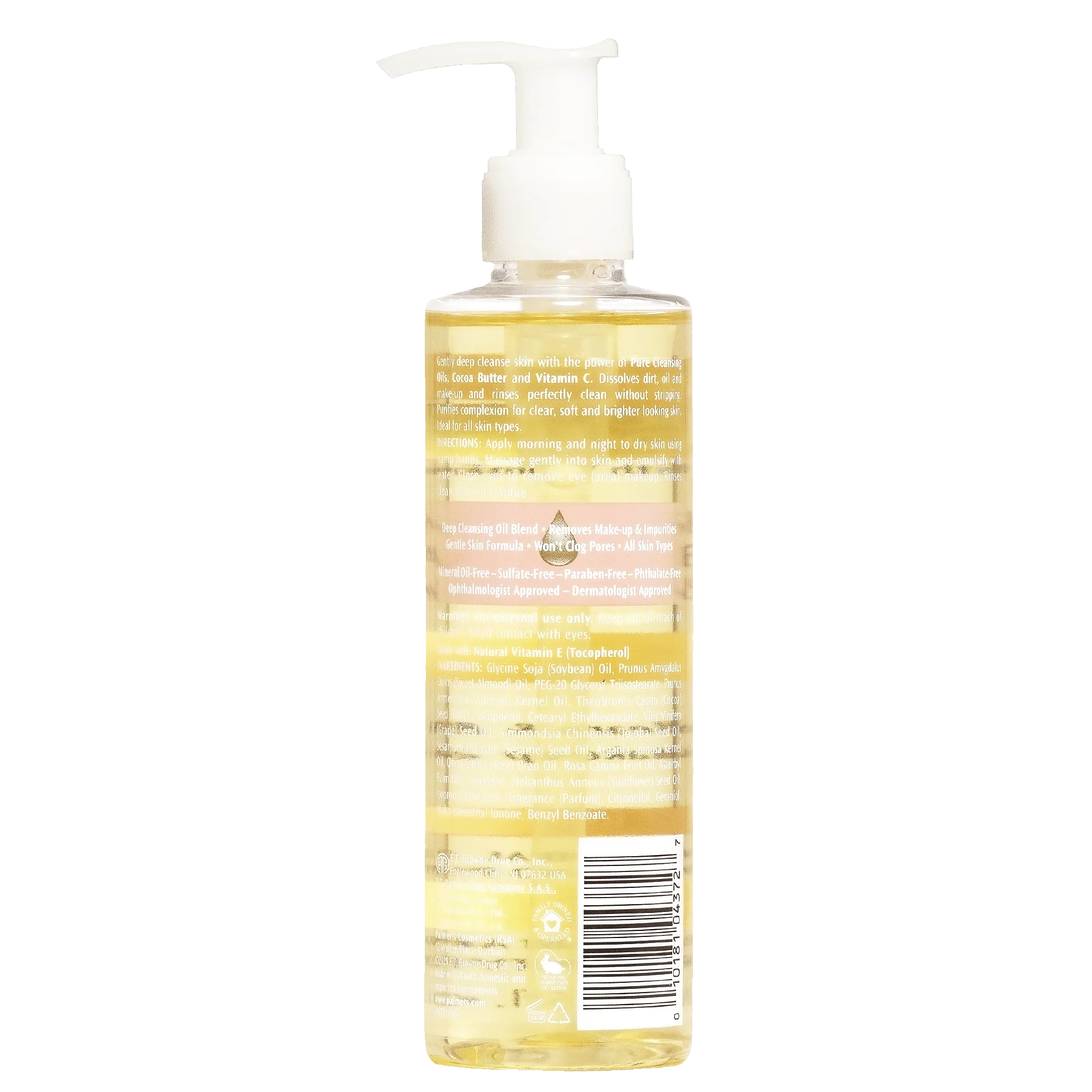 Palmer's Skin Therapy Cleansing Oil for Face 190ml - Image 4