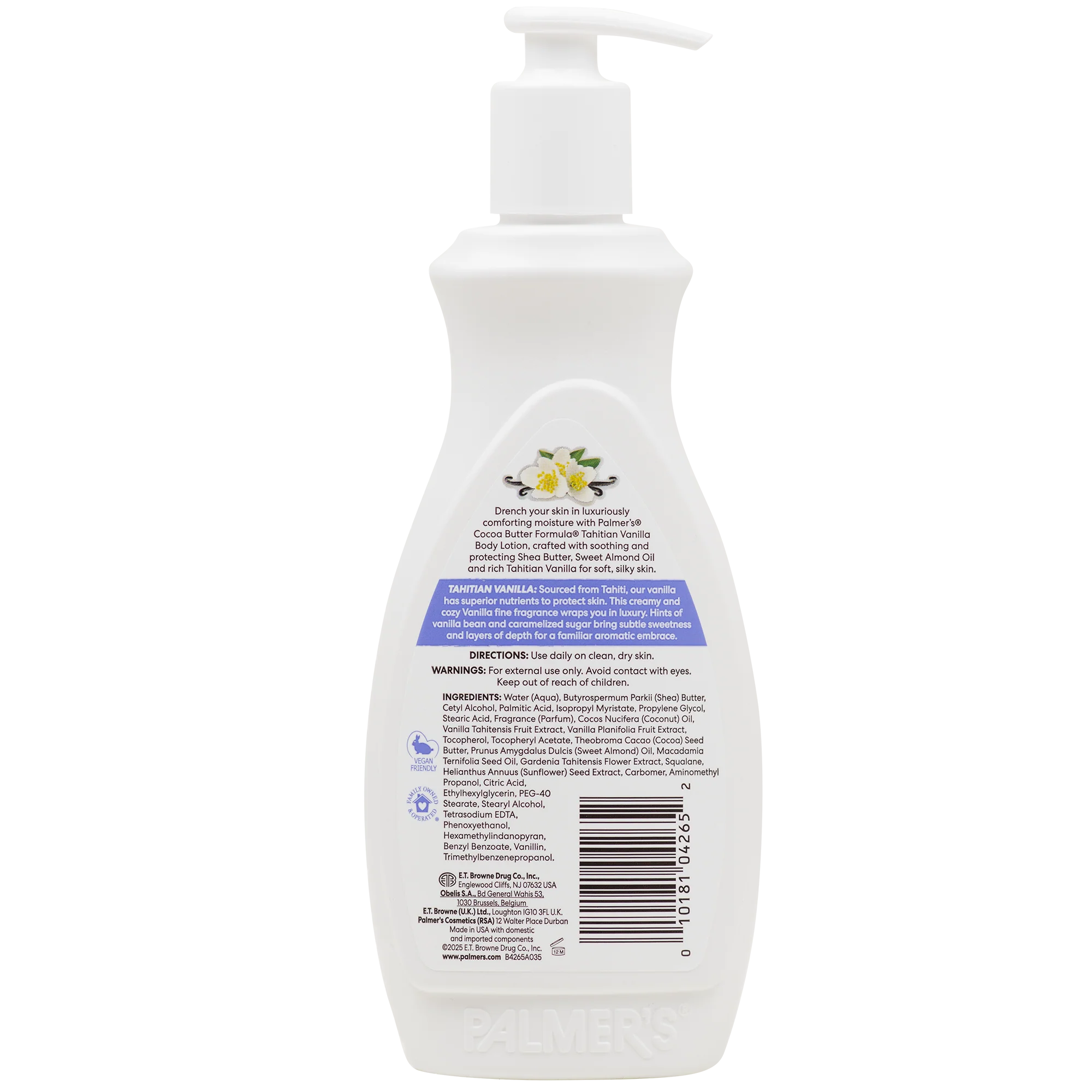 Palmer's Tahitian Vanilla Body Lotion 400ml - Image 5